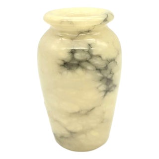 Vintage Alabaster Bud Vase For Sale