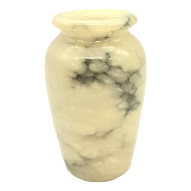 Vintage Alabaster Bud Vase For Sale