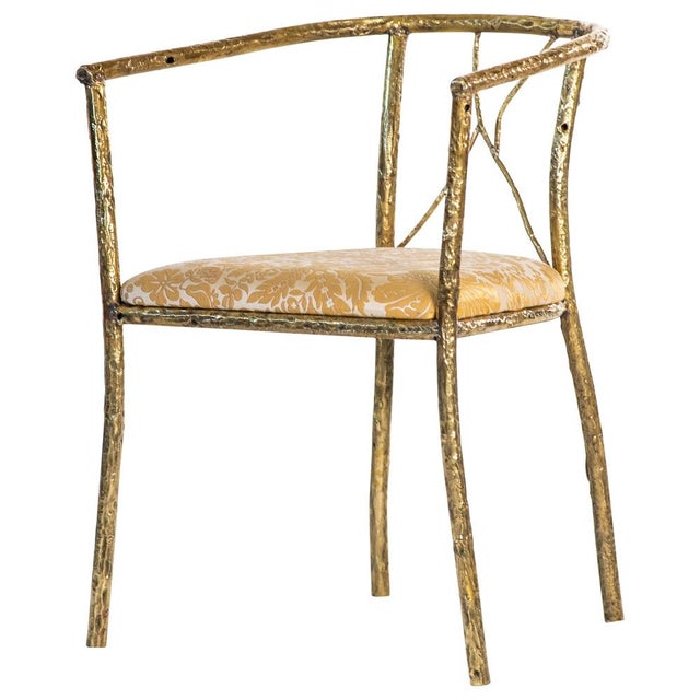 Brass Chair by Samuel Costantini For Sale - Image 14 of 15