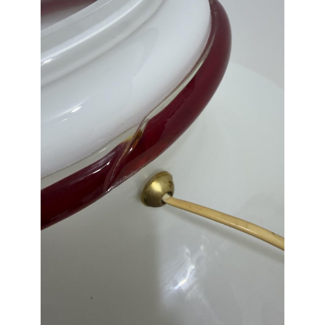 Large Murano Glass Table Lamp, 1970s For Sale - Image 4 of 14