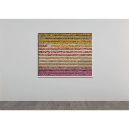 Edition Aerial Views Bernhard Lang Image: AV_Tulip_Fileds_016 Size B: 47,2 x 37,8 inches, 120 x 96 cm Captured in 2016 in...