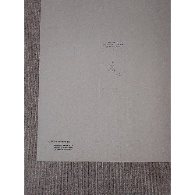 Illustration Vintage Toulouse Lautrec Folio Size Lithograph For Sale - Image 3 of 4