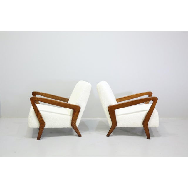 Armchairs by Gio Ponti, Italy, 1950, Set of 2 For Sale - Image 9 of 18