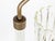 Brass and Clear Murano Glass Pendant Light attributed to Barovier & Toso For Sale - Image 10 of 13