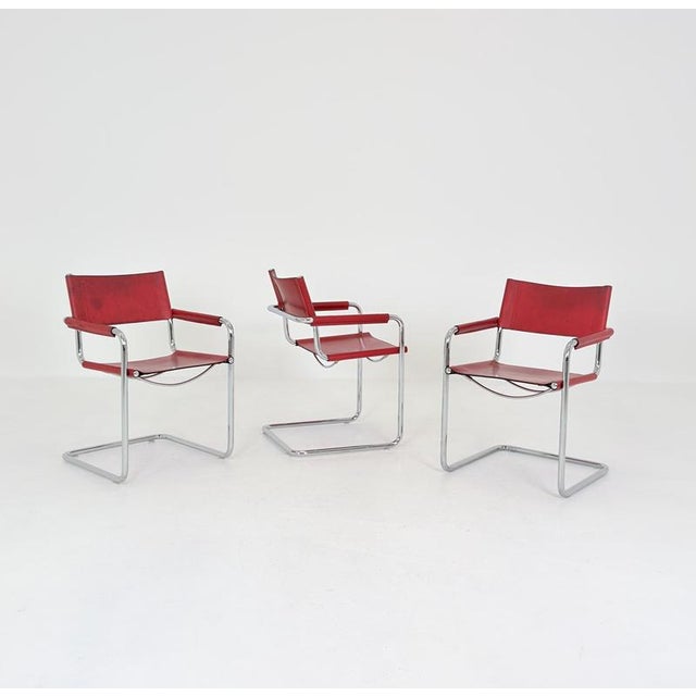 Mid-Century Bauhaus MG5 Cantilever Armchair by Mart Stam for Matteo Grassi, Italy, 1980s For Sale - Image 12 of 18