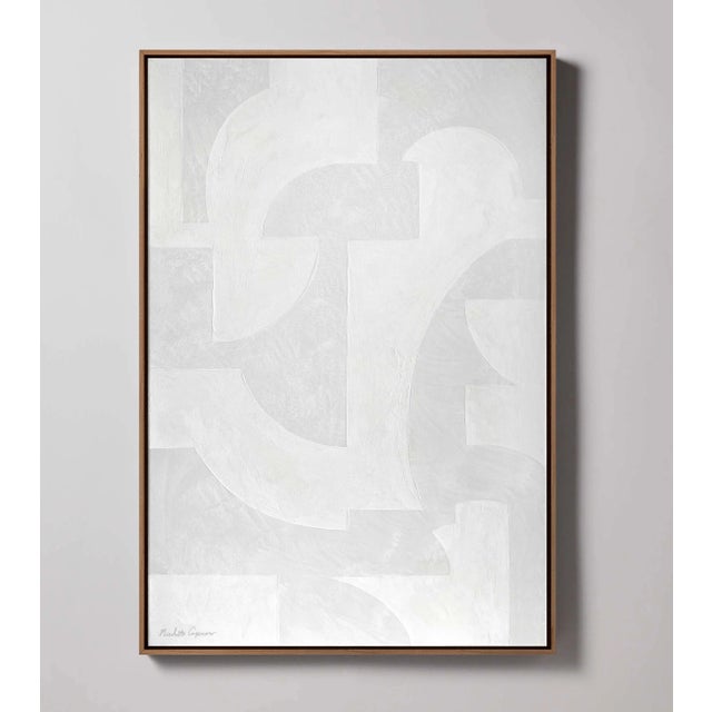 2020s "Nomad - Set of 2" I Framed Modern Geometric Paintings For Sale - Image 5 of 8