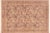 Copper Shabby Chic Floral 1990's Pak-Persian Beige/Gold Wool Rug - 6'3'' X 9'1'' For Sale - Image 8 of 9