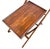 Mid-Century Danish Modern Teak Folding Serving Cart For Sale In Philadelphia - Image 6 of 9