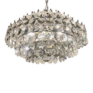 1990s Visual Comfort Sanger Round 5 Tier Chandeleir For Sale