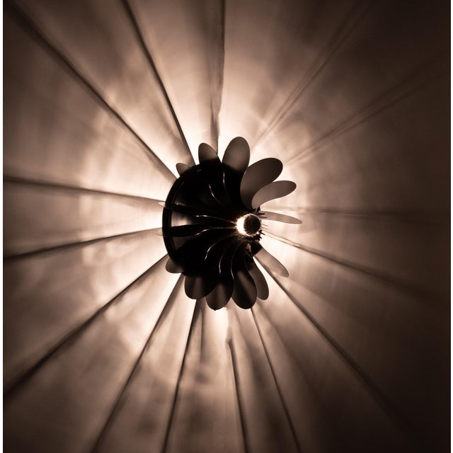 Black Bolide Wall Lamp from Raak Amsterdam, Holland, 1970s For Sale - Image 8 of 11