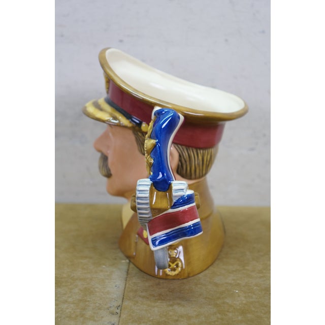 Royal Doulton English Traditional General Haig Military Leader Toby Character Jug For Sale - Image 6 of 12