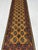 Terracotta Brown Turkmen Wool Runner Rug, Tribal Geometric Gul Design For Sale - Image 4 of 13