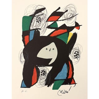 Joan Miro, Acid Melody, 1980, Original Lithograph For Sale