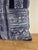 Traditional Antique Indigo-Dyed Textile Pillow, Linen, Geometric Motifs, Usa For Sale - Image 3 of 9