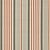 Sample - Schumacher Minzer Cotton Stripe Fabric in Valencia For Sale
