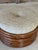 Vintage Restored Stacked Bent Rattan Ottoman or Footstool Manner of Paul Frankl For Sale - Image 10 of 12