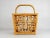 Asian Motif Bamboo Magazine Rack For Sale - Image 4 of 9