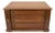 Antique French Oak Cutlery Case for 12 Pieces with 4 Drawers and Lock, 1960s For Sale