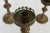Antique French Gilt Brass Altar Candlesticks - Set of 3 For Sale - Image 9 of 11