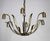 Metal Six-Arm Brass Chandelier by Josef Frank for Kalmar, 1950s For Sale - Image 7 of 7
