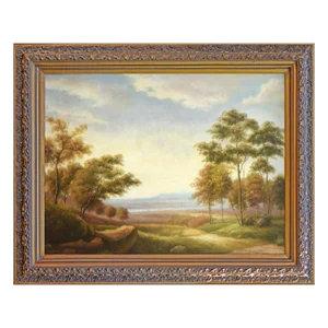 Large Scale Contemporary Traditional Landscape Painting Oil on Canvas