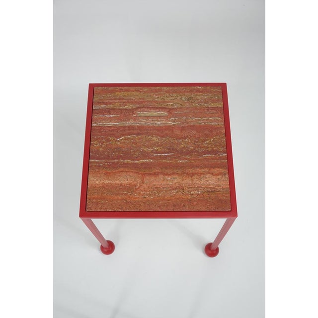 Contemporary Orbit Side Table by Nicola Di Froscia For Sale - Image 3 of 6