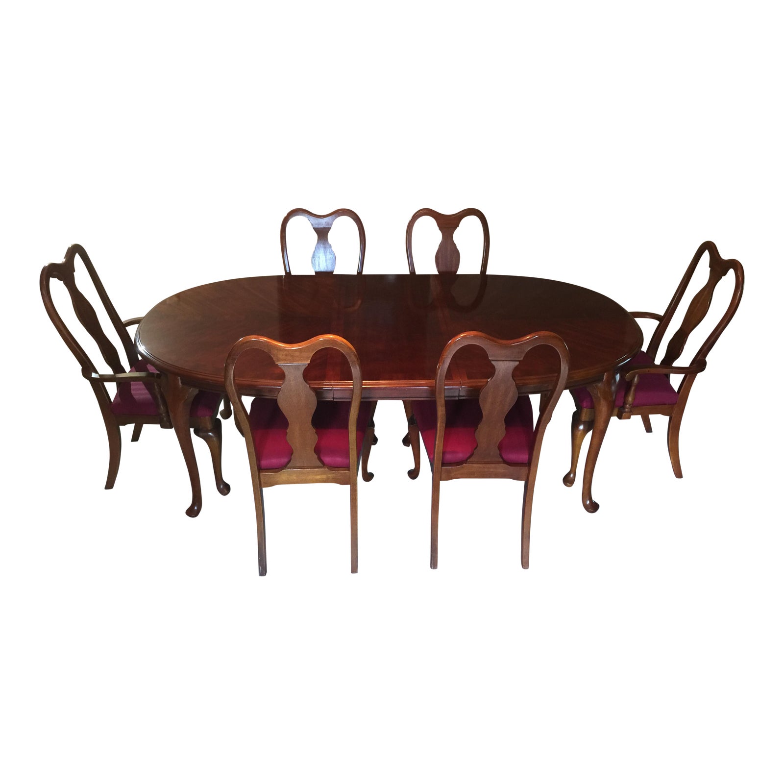 Vintage Dixie Furniture Co Cherry Dining Set