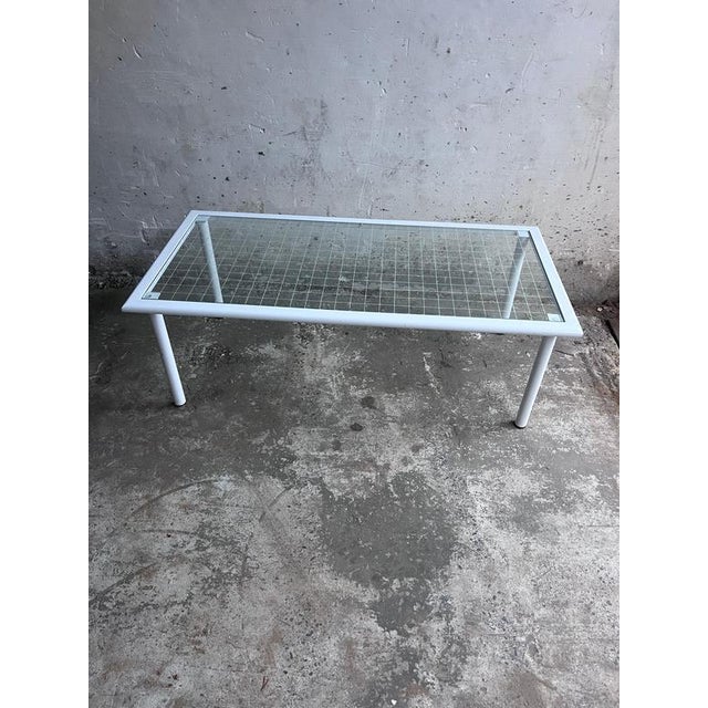 Metal Vintage Italian Coffee Table from Fly Line, 1980s For Sale - Image 7 of 7