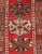 1900 - 1909 Antique Kazak Runner With Seven Medallions and Tribal Design in Red Background For Sale - Image 5 of 8