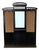 Art Nouveau Wardrobe in Black, 1890s For Sale
