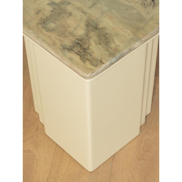 Beige Marble Coffee Table, 1960s For Sale - Image 8 of 9