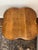 Wood Antique Quarter-Sawn White Oak Accent Table With Lower Shelf For Sale - Image 7 of 7