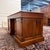 Brown Classic English Desk Brown Leather For Sale - Image 8 of 18