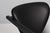 Vintage Butterfly Lounge Chair in Black Beech and Full Grain Leather by Hans J. Wegner for Getama, 2000s For Sale - Image 4 of 7