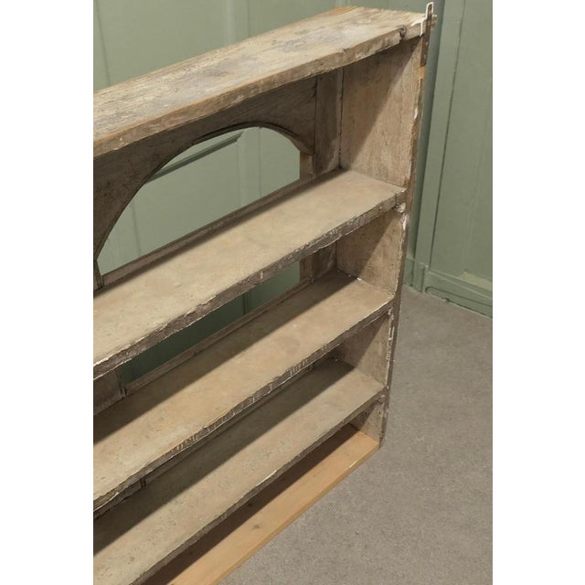 Antique French Pine Shelved Alcove Cupboard, 1850 For Sale - Image 6 of 9