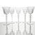 Traditional Gorham Rosewood Crystal Water Goblets, Set of Five, c.1999–2006 For Sale - Image 3 of 10