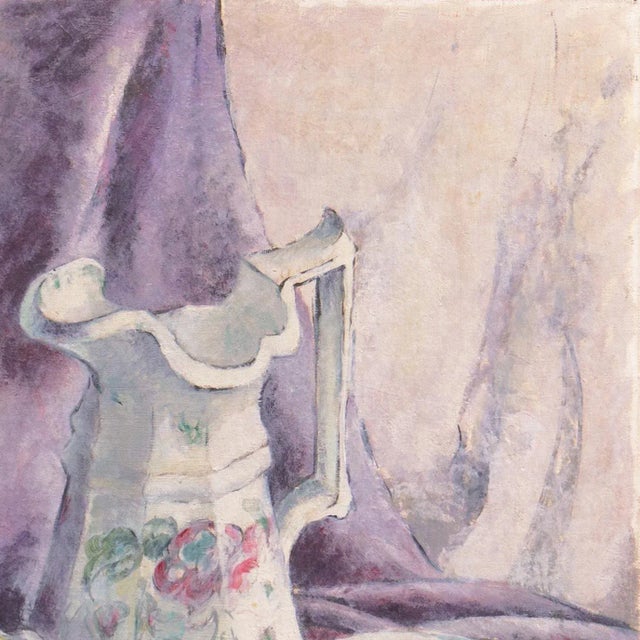 Textile 'Still Life of Fruit and a Creamware Jug' by Esther Lyne For Sale - Image 7 of 9