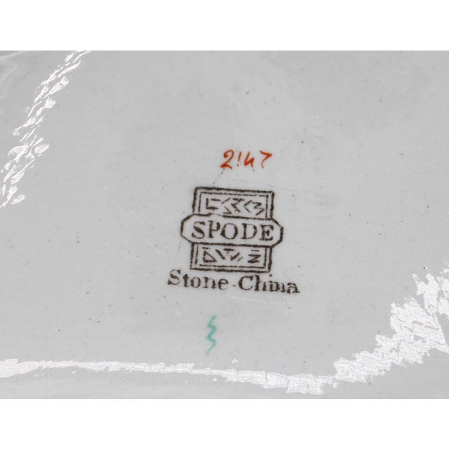 English Spode Stone China Square Vegetable Dish For Sale In Raleigh - Image 6 of 8