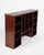 Wall-Hung Bookcase with Shelf Sections in Hand Polished Mahogany, 1890s For Sale - Image 6 of 10