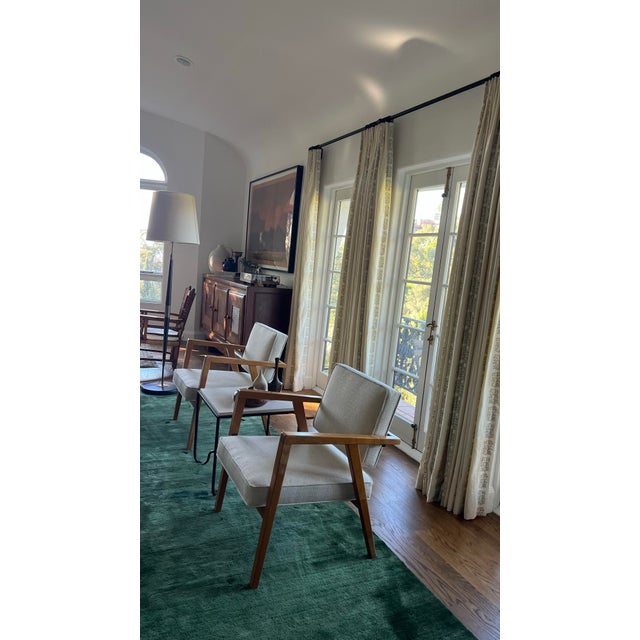 Pair of Franco Albini Chairs, Italian, Model 49, Circa 1952 For Sale In Los Angeles - Image 6 of 8