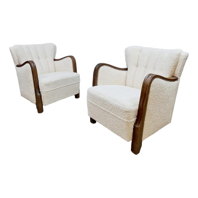 Set of Art Deco Armchairs, 1930s For Sale