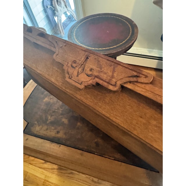 Late 19th Century American Victorian Eastlake-Style Walnut Sewing or Writing Desk For Sale - Image 5 of 9