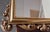 Gold 20th French Empire Period Carved Gilt Wood Rectangular Mirror With Crest For Sale - Image 8 of 10