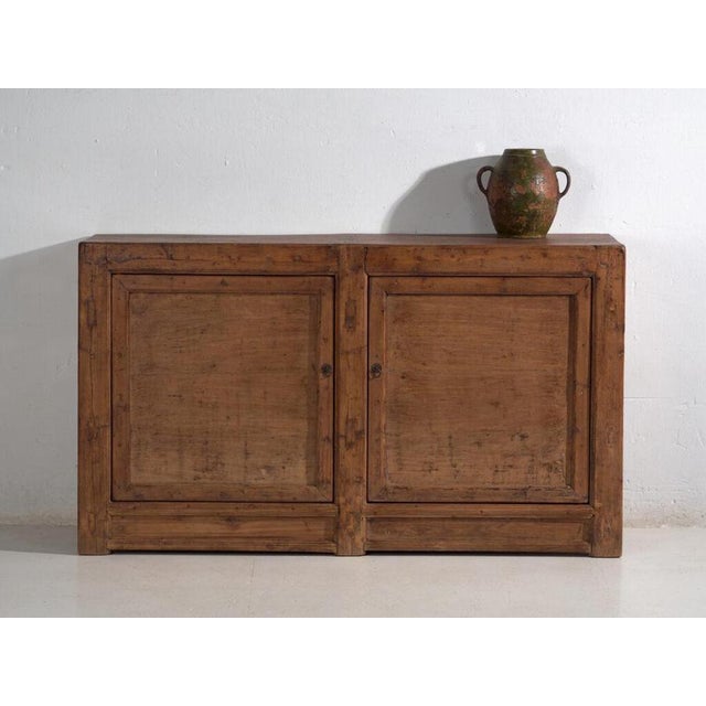 Chinese Carved Pine Gansu Sideboard by Amaru For Sale - Image 9 of 11