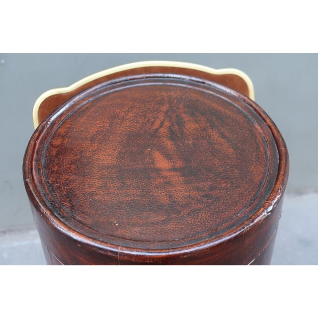 Wood French Multipurpose Side Table 1970s in Wood For Sale - Image 7 of 10