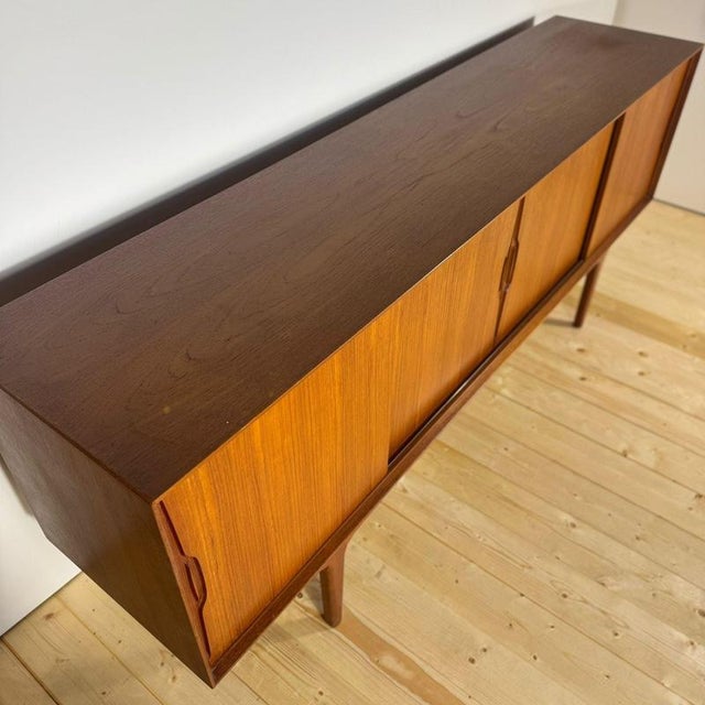 Vintage Danish Sideboard in Teak, 1960s For Sale - Image 11 of 13