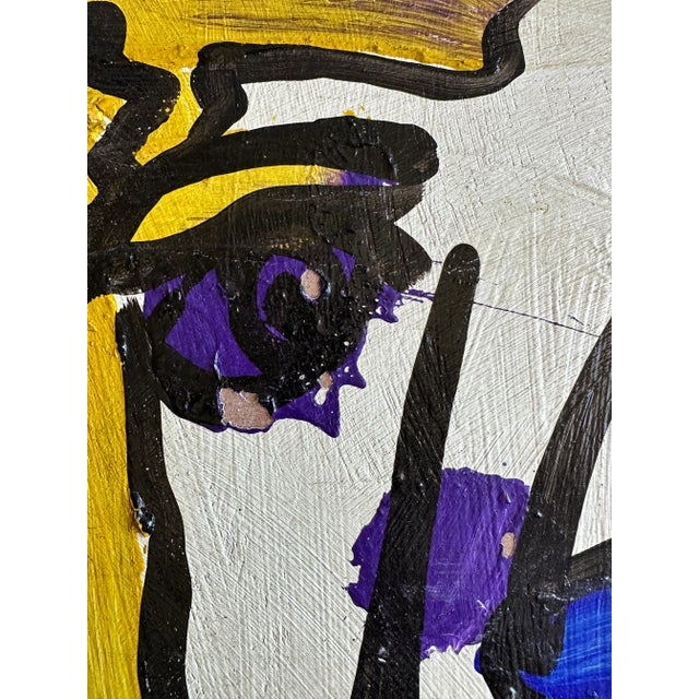 White Original 1967 Peter Keil Painting For Sale - Image 8 of 9