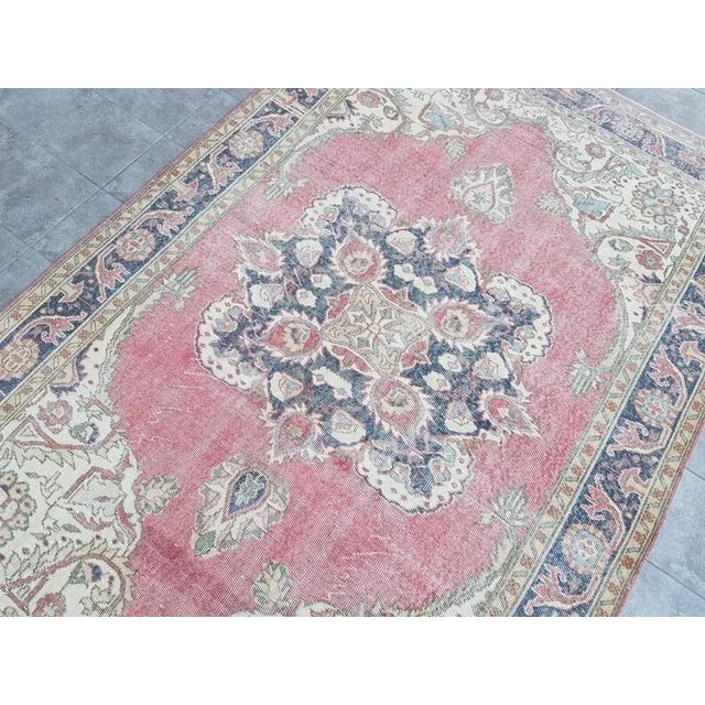 1960s Anatolian Kurdish Handknotted Wool Rug For Sale - Image 4 of 11