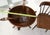 Extra Large Turned Teak Wood Salad Bowl on Tripod Stand For Sale - Image 9 of 10