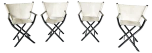 Mid-Century Modern Rossi di Albizzate Armchairs from Redwall, 1970s, Set of 4